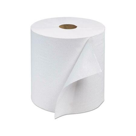 SCA TISSUE NORTH AMERICA 7.8 X 800 Ft. Advanced Hardwound Roll Towel 1-Ply, White, 6Pk SCA RB800